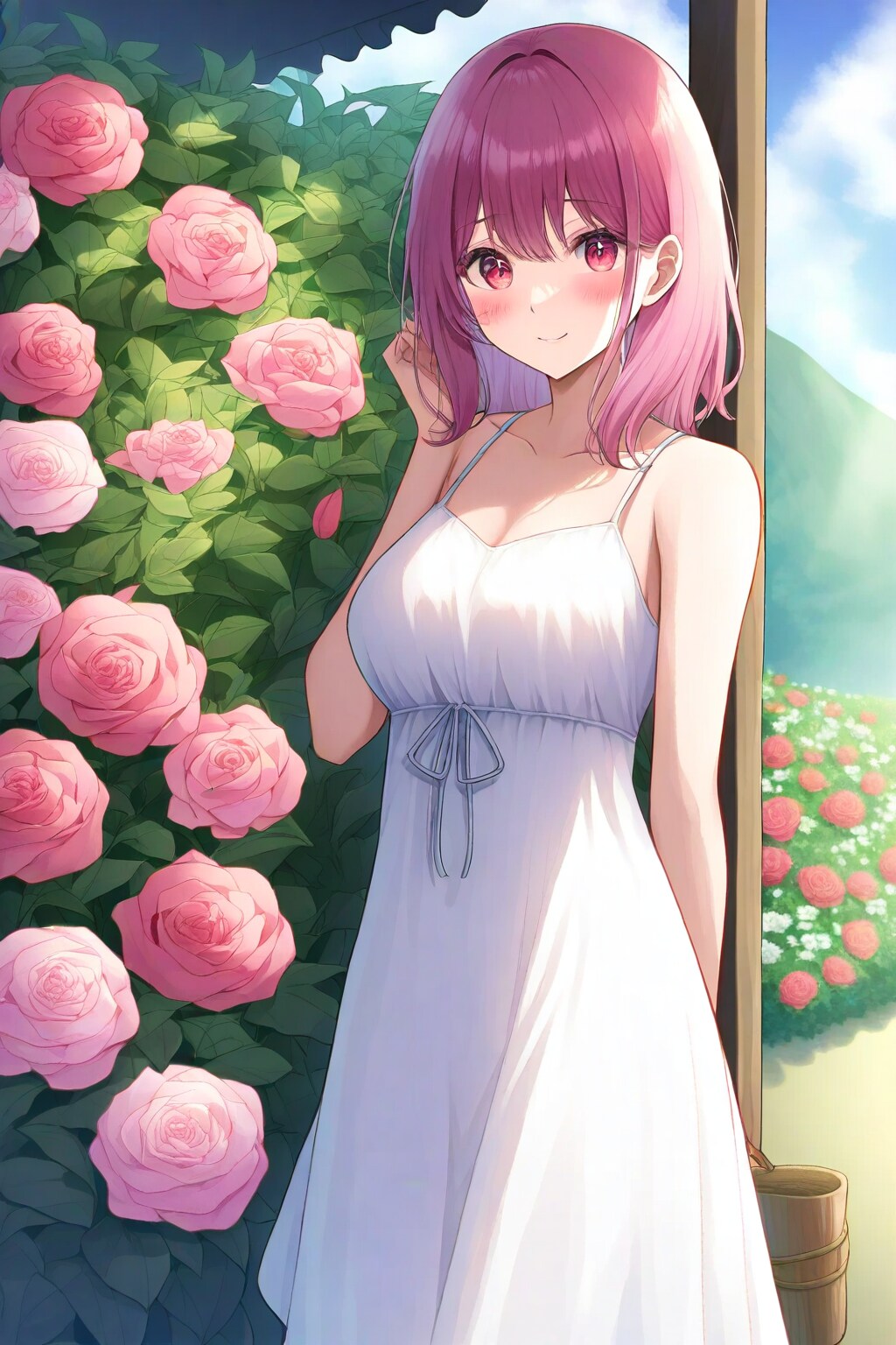 薔薇の季節　#PRISM | の人気AIイラスト・グラビア