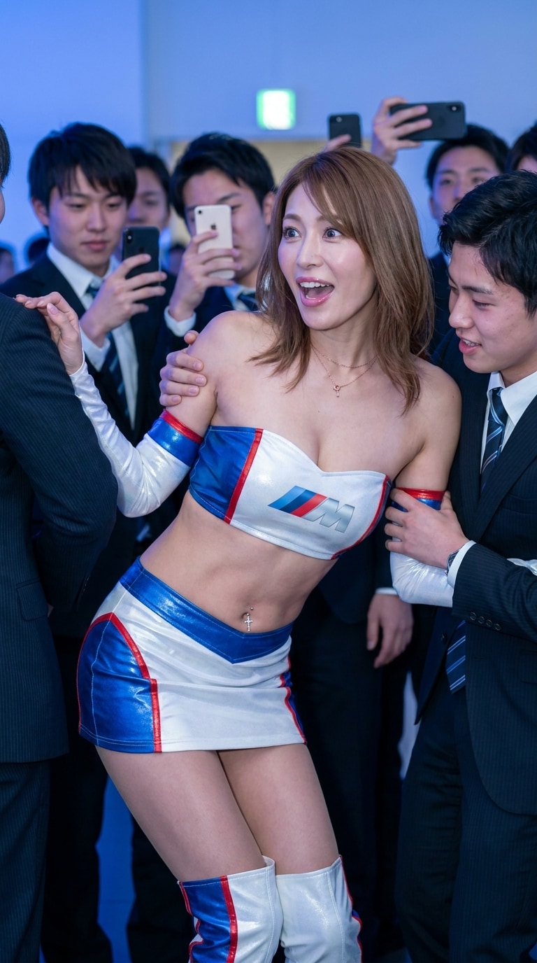 人妻レースクイーン