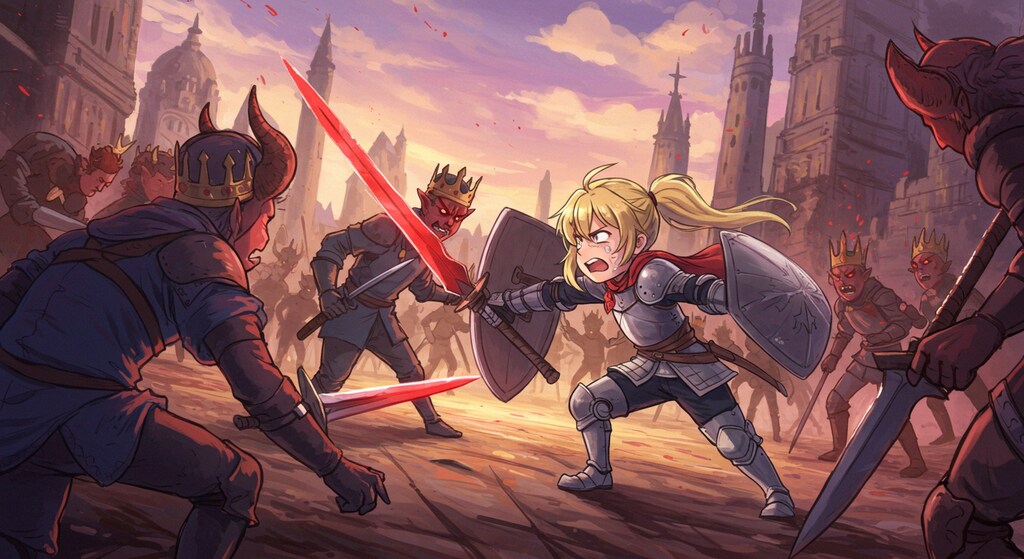 魔王軍を阻止しよう-戦場編