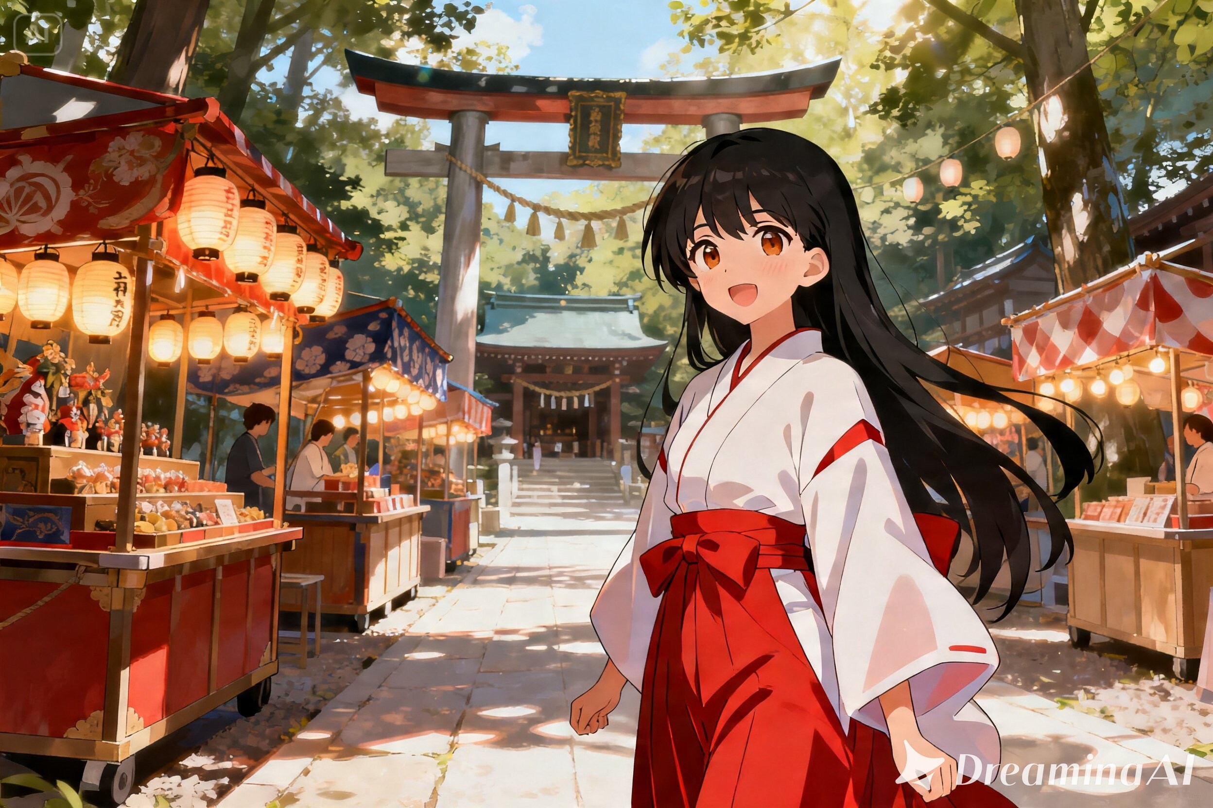 虎鼠神社初夏のお祭りとさくらちゃん