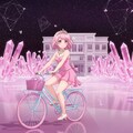 自転車に乗る PRISMちゃん 2枚目