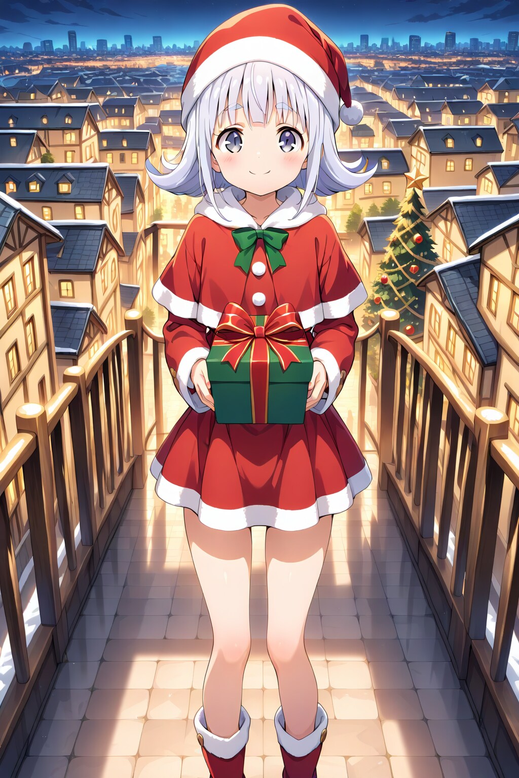 冬のサンタ 20歳女性