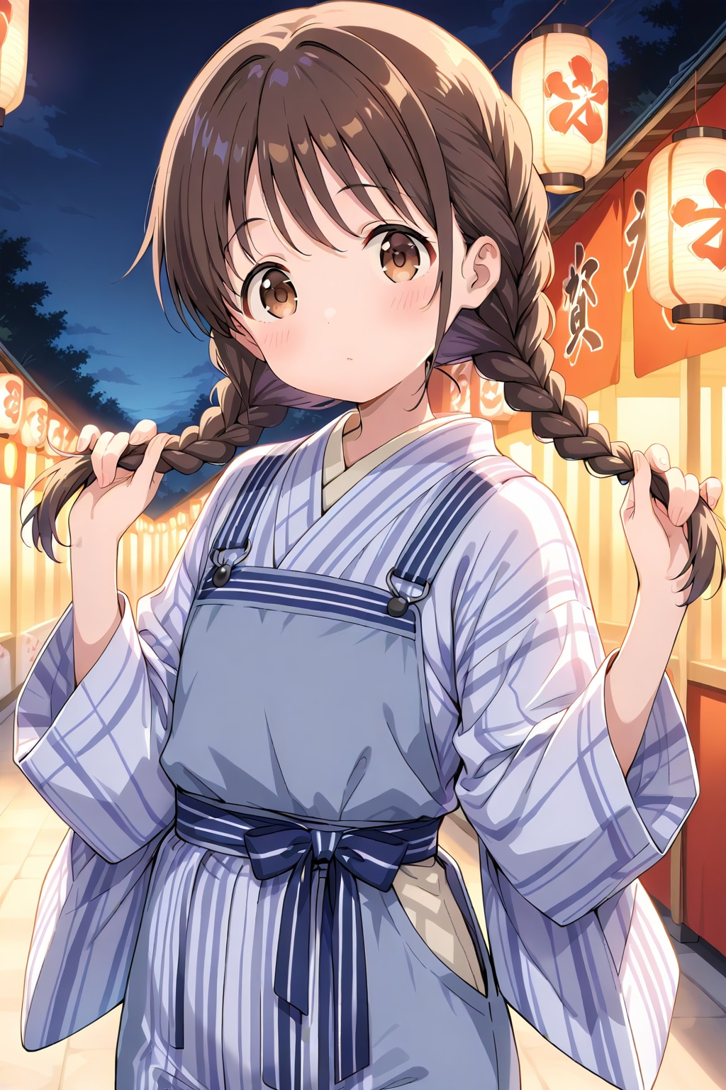 浴衣の甘い吐息 | の人気AIイラスト・グラビア