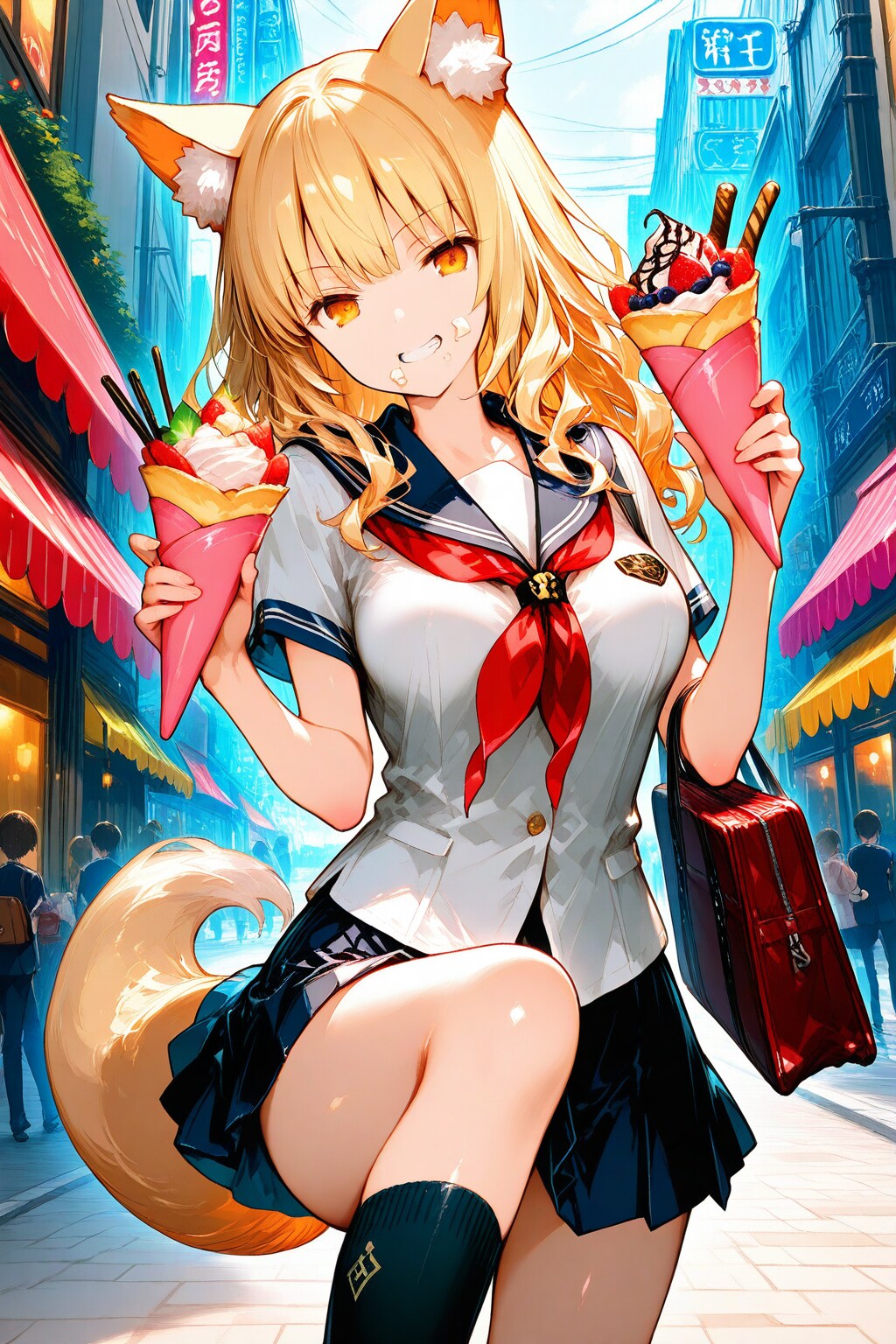 『ごちになりまーす！（白＆黒）』鈴鹿御前