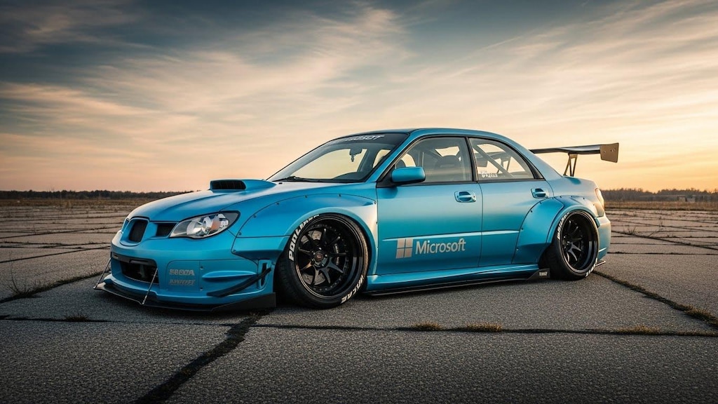 マイクロソフトインプレッサセダン