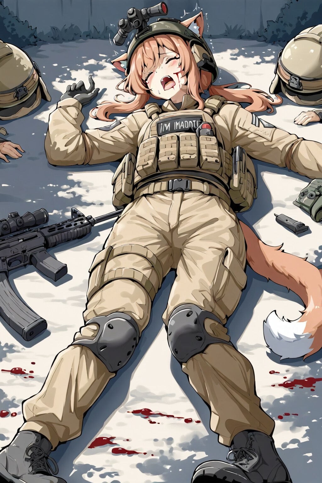 ひとり生き残った猫娘