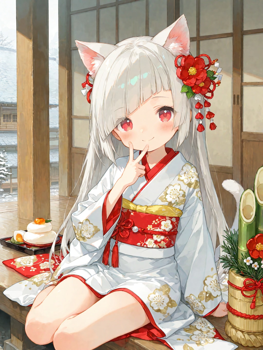 まだウチはお正月なんだよ｡