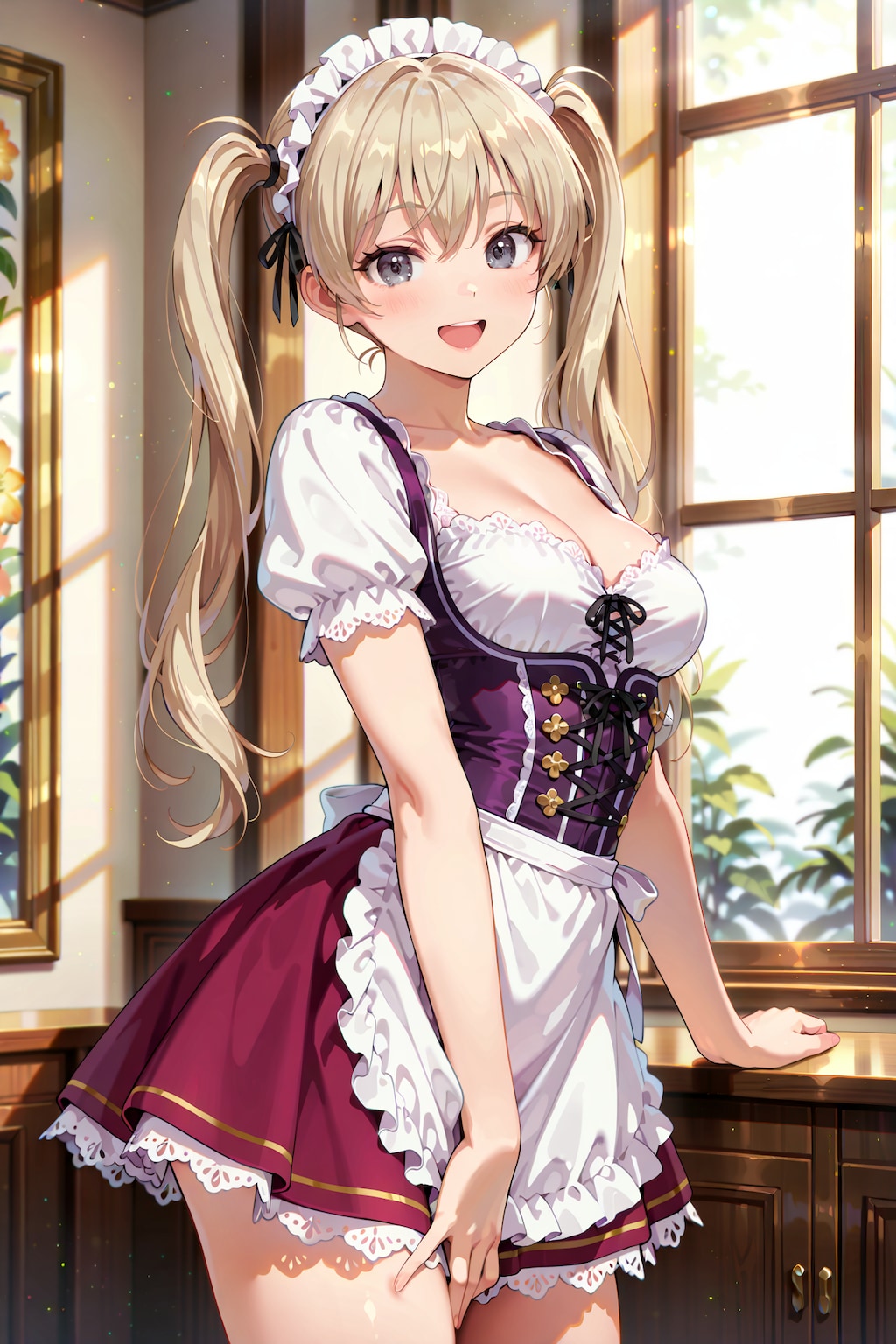 【撮影会】洋館のディアンドル娘 Z602