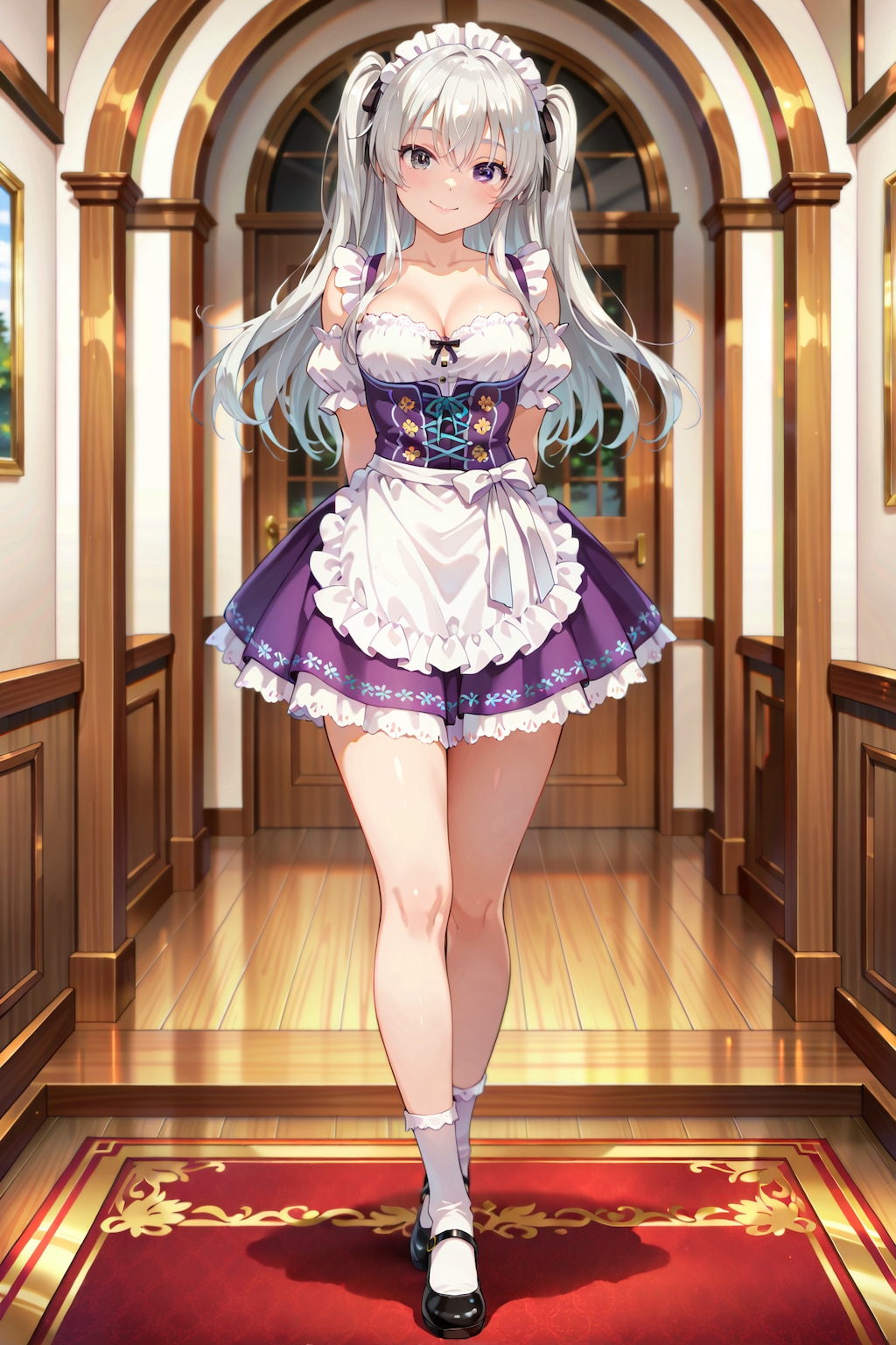 【撮影会】洋館のディアンドル娘 Z602