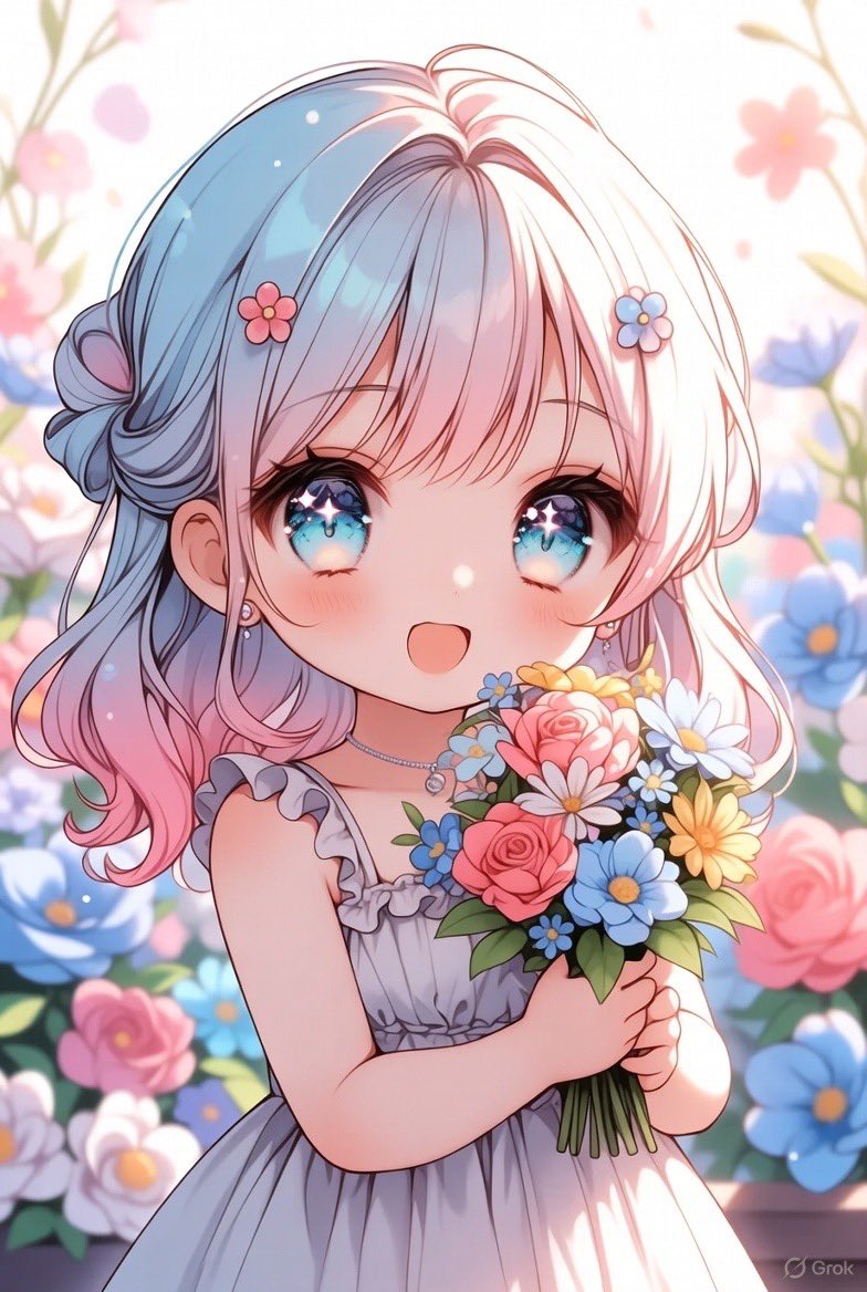 花束 | の人気AIイラスト・グラビア