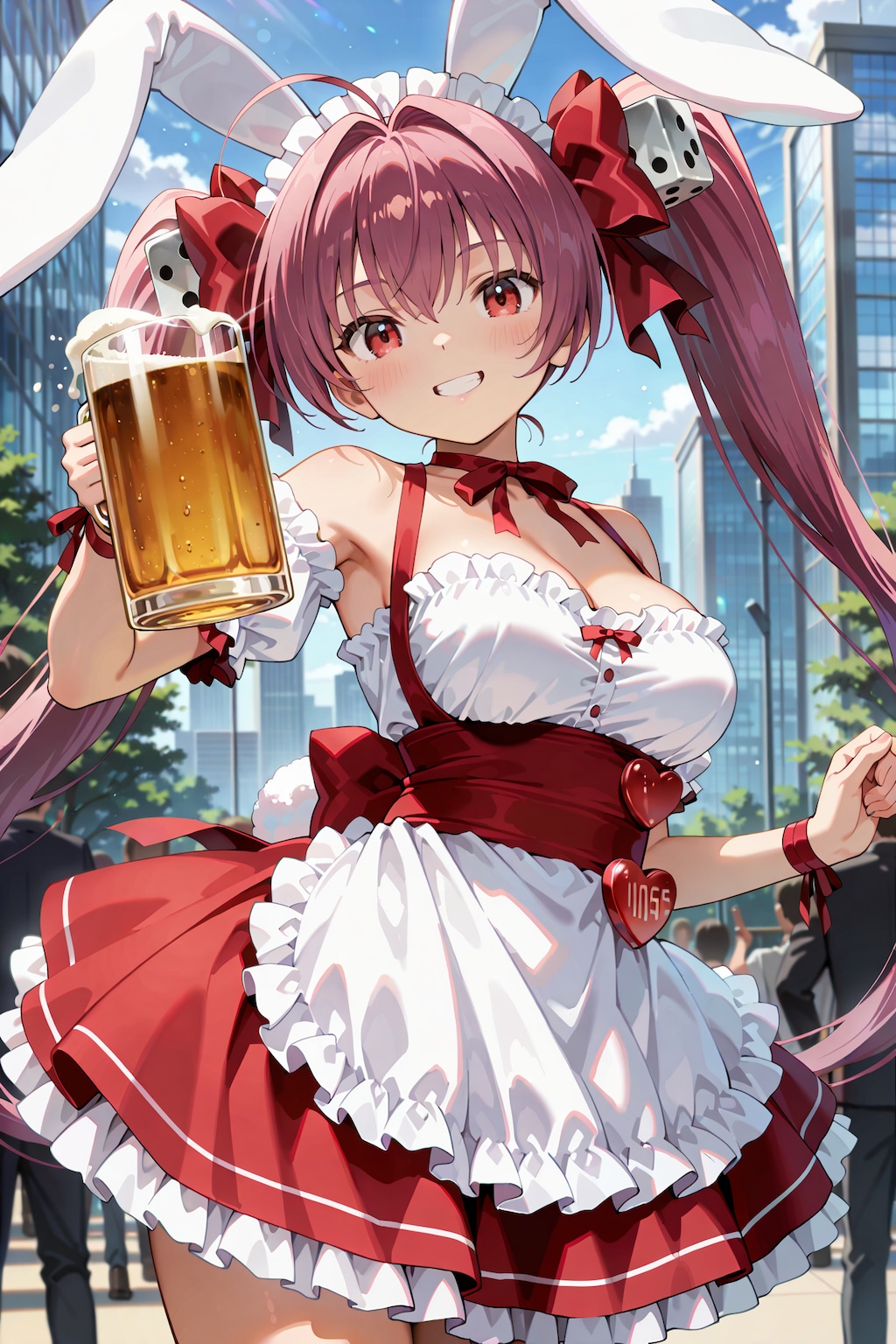 ケモ耳少女の企画と聞いて、うさだ登場！