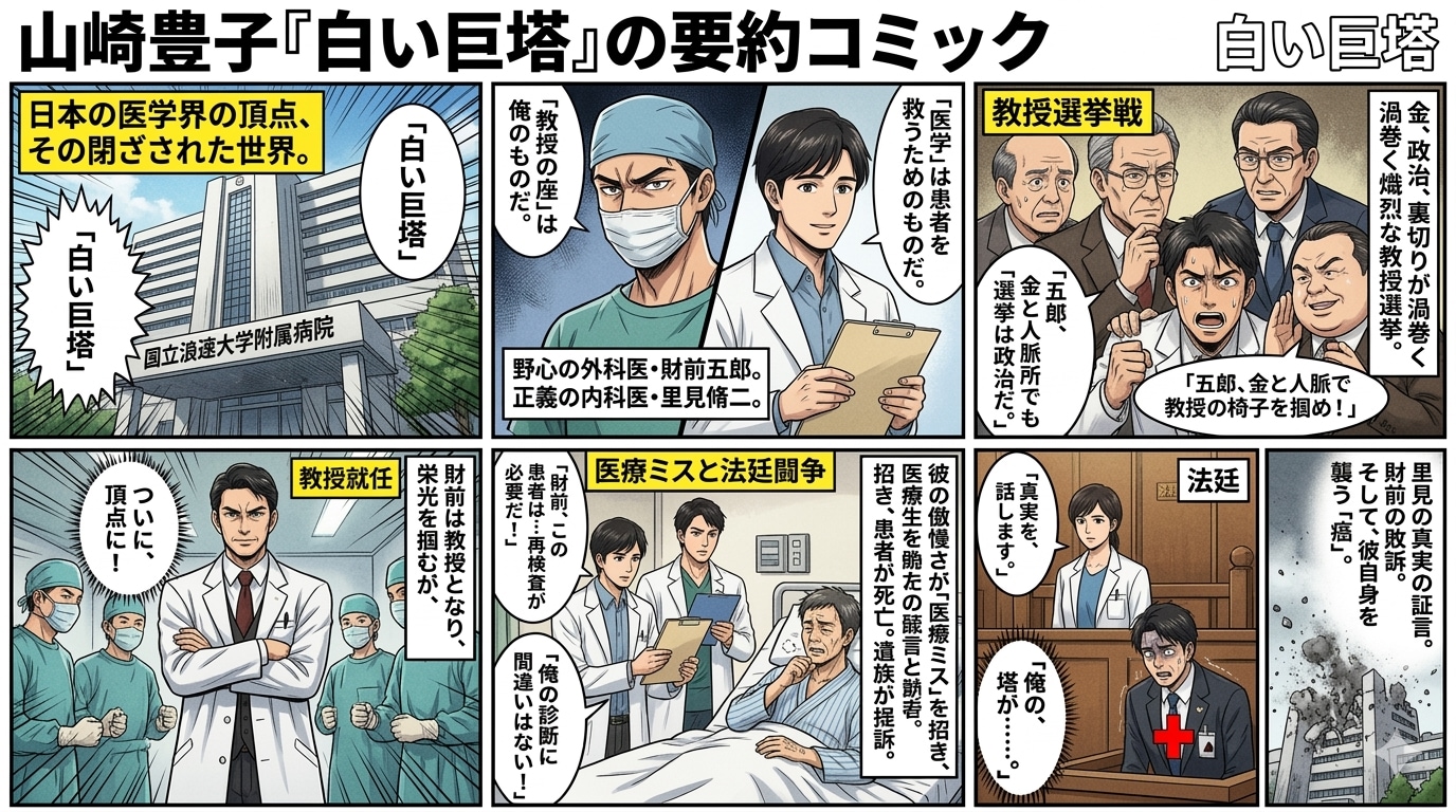 白い巨塔要約 | の人気AIイラスト・グラビア