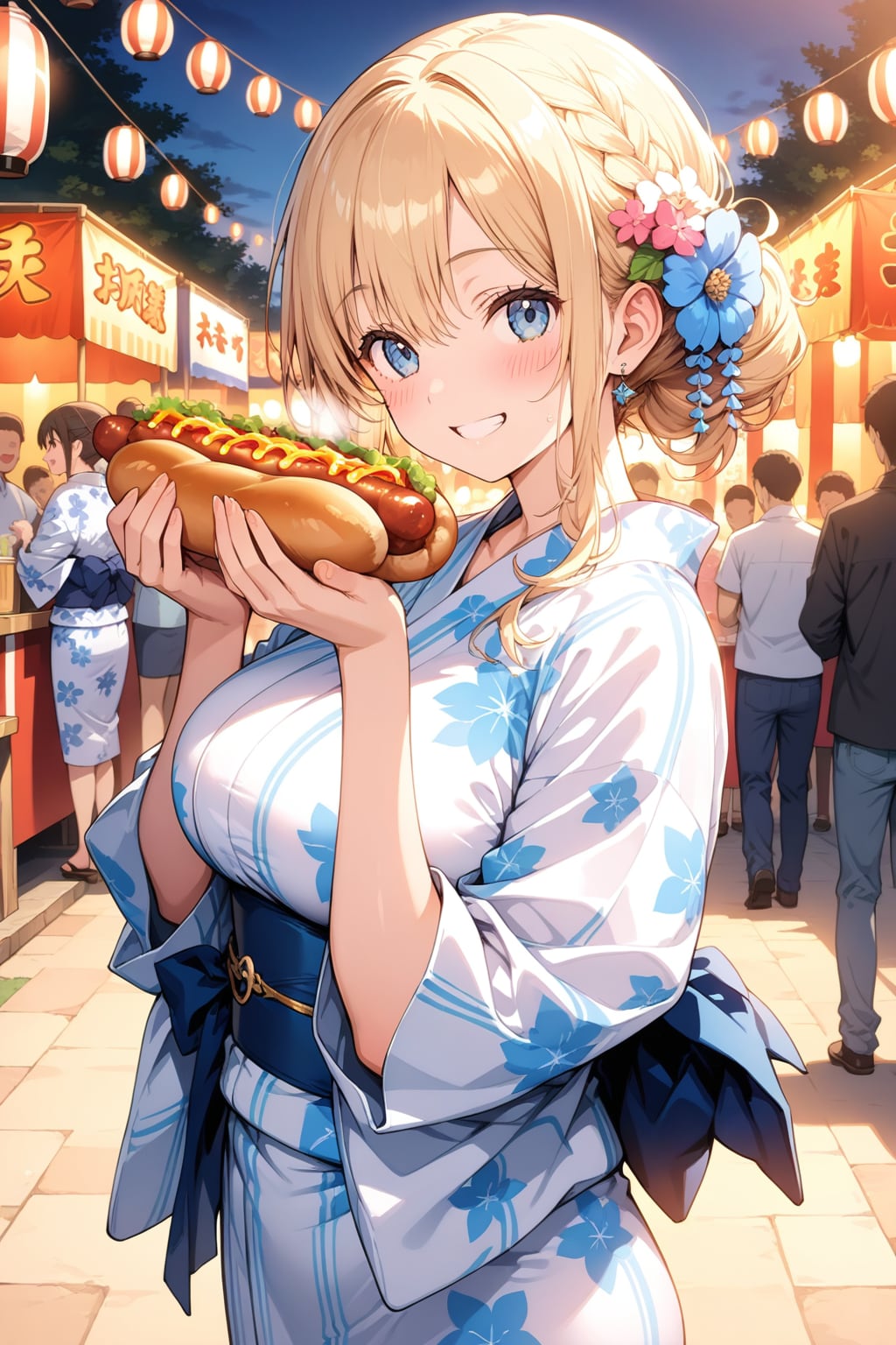 夏の思い出 金髪さん