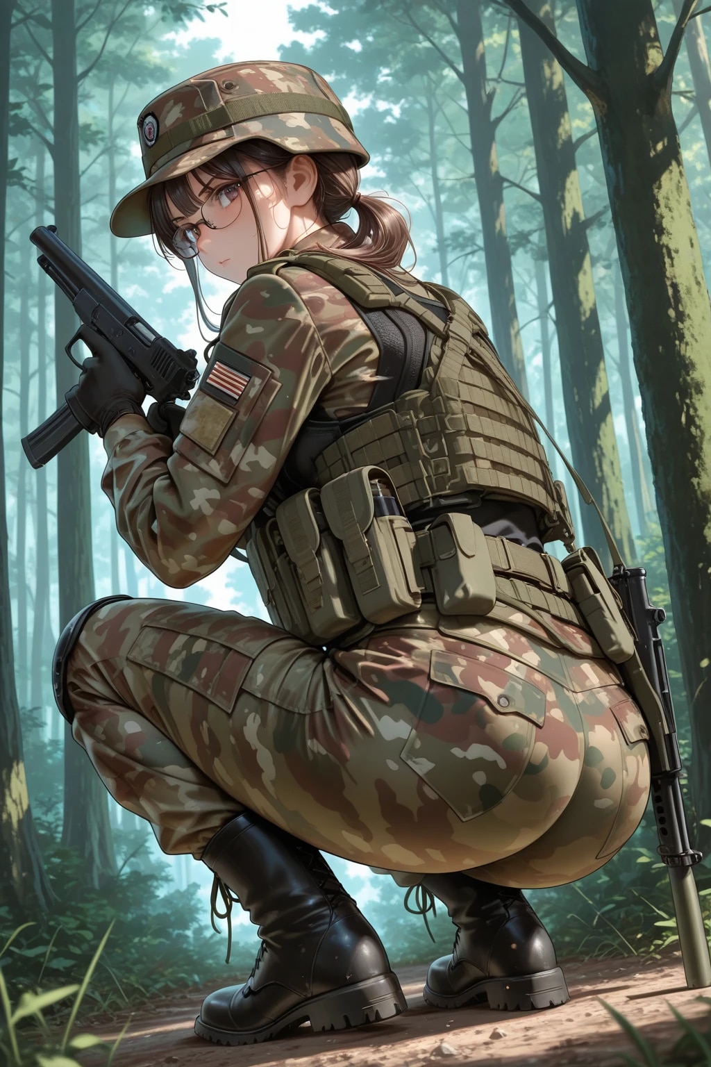 [がぞうください]サバイバルゲーム | の人気AIイラスト・グラビア