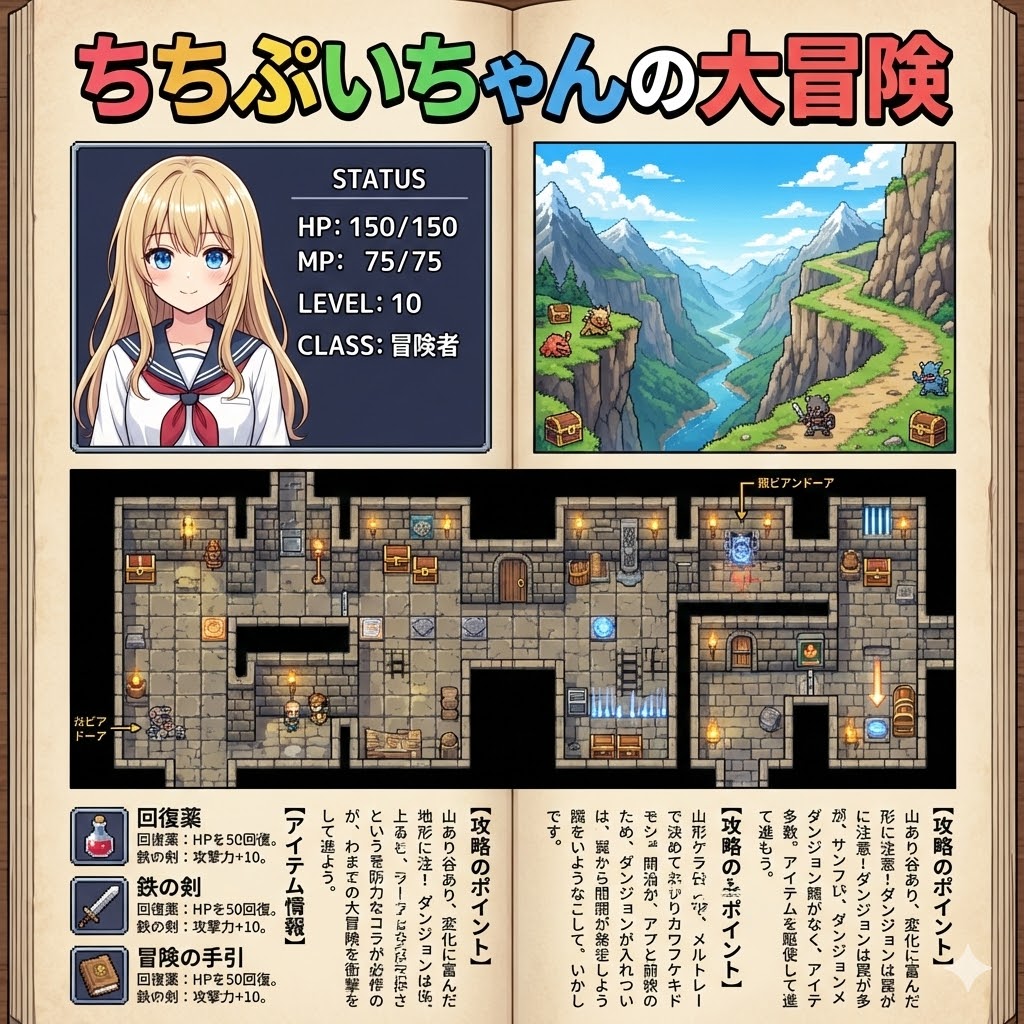 ちちぷいちゃんの大冒険 | の人気AIイラスト・グラビア