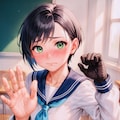 ナマ手露出サキちゃん 4枚目