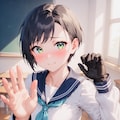 ナマ手露出サキちゃん 2枚目