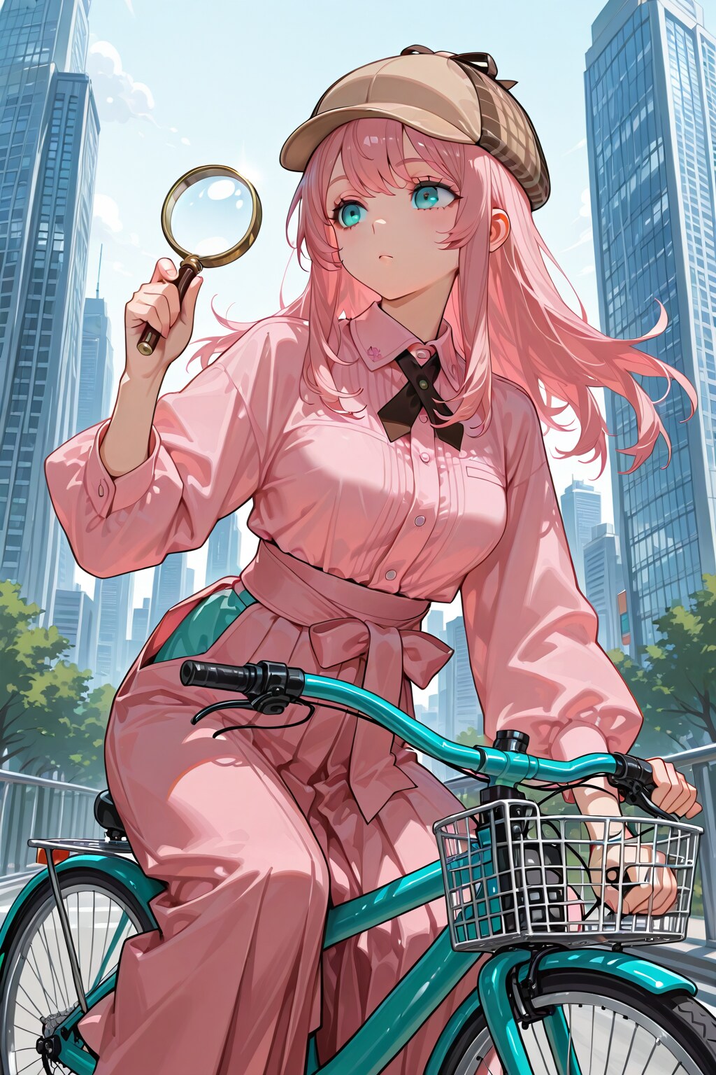 探偵ECHIDNAちゃん | の人気AIイラスト・グラビア