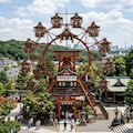 神社ぽい回転木馬と観覧車 4枚目