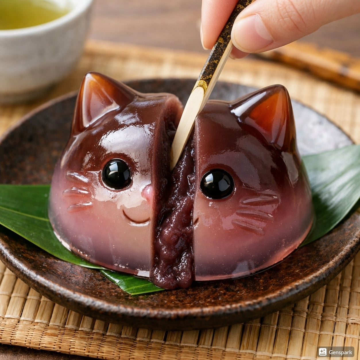 こしあんとつぶあん