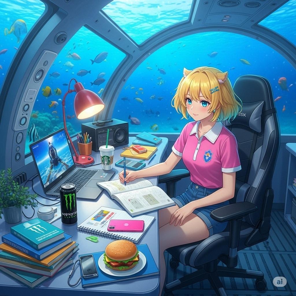 潜水艦の部屋 | の人気AIイラスト・グラビア