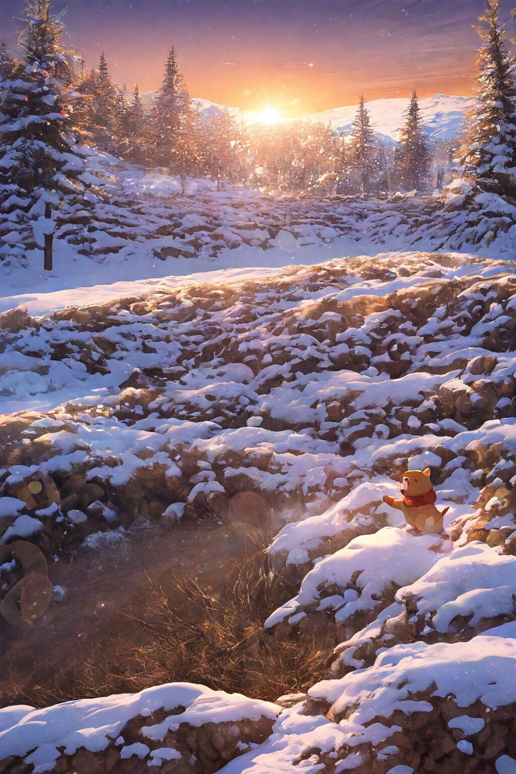 ９匹のゴールデンレトリバーが、かまってほしそうにこちらを見ています。どうしますか？