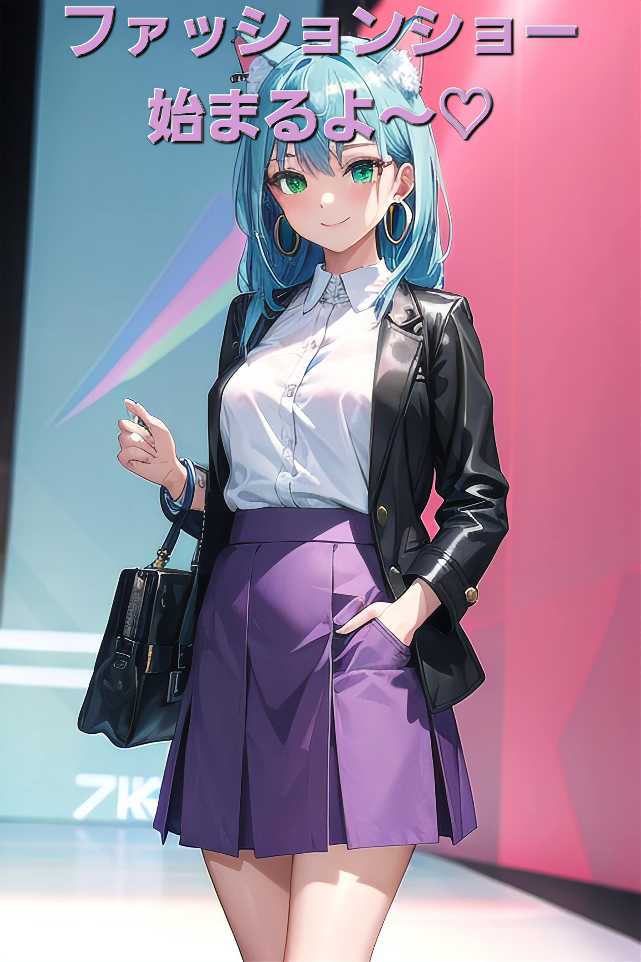 ファッションショー始まるよ～💕