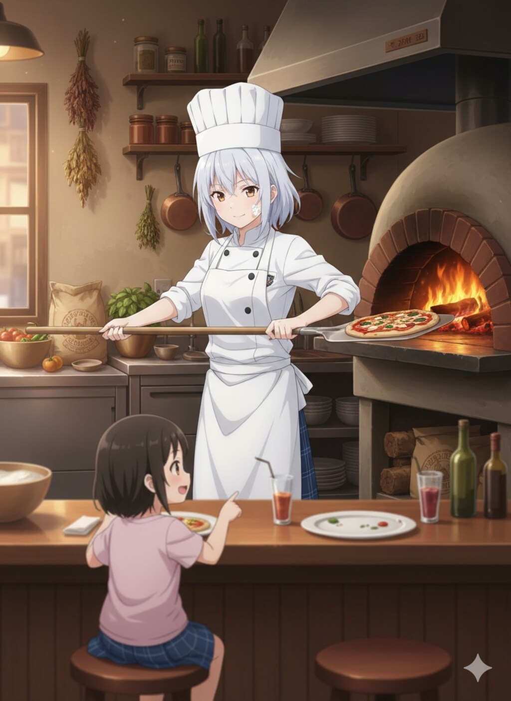 ピザの日「はやく出来ないかなぁ」