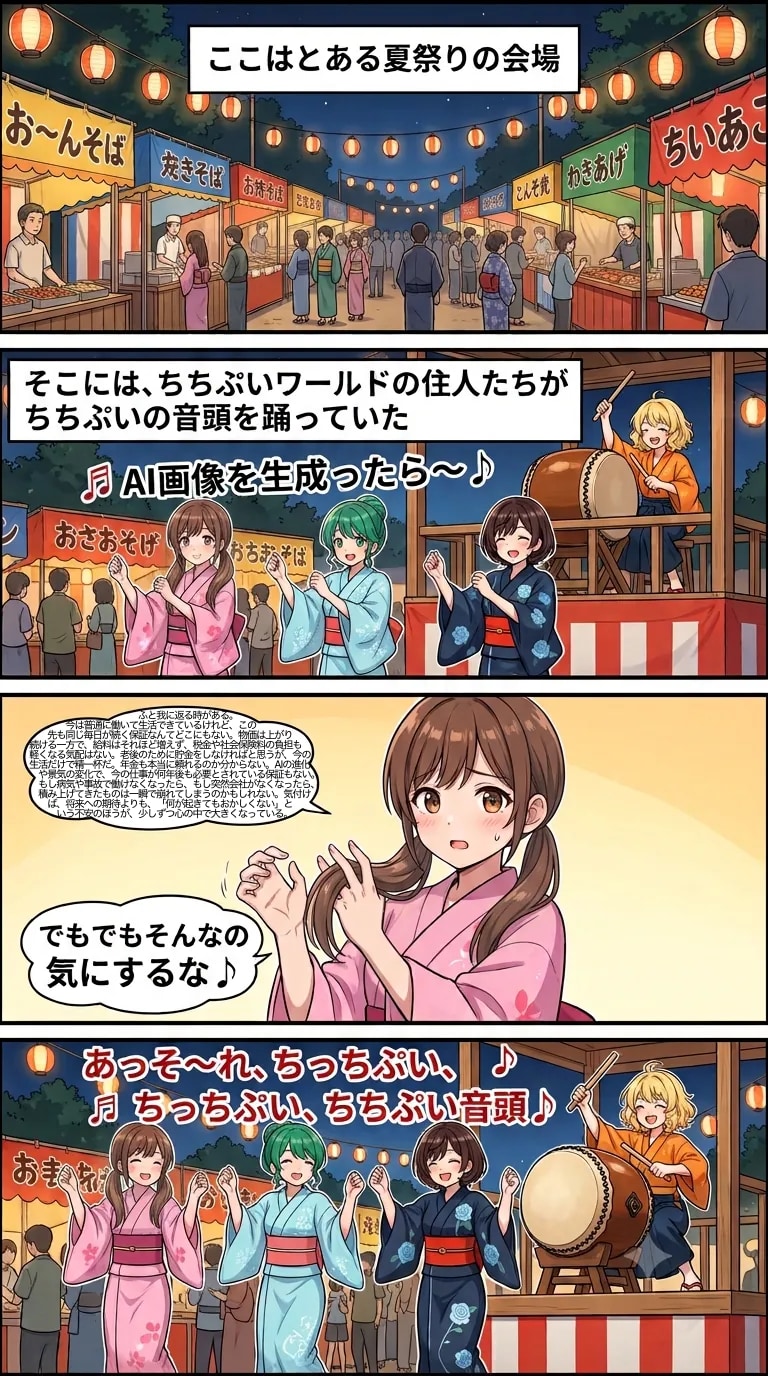 (閲覧注意)【回答】大喜利だ！ちちぷい音頭