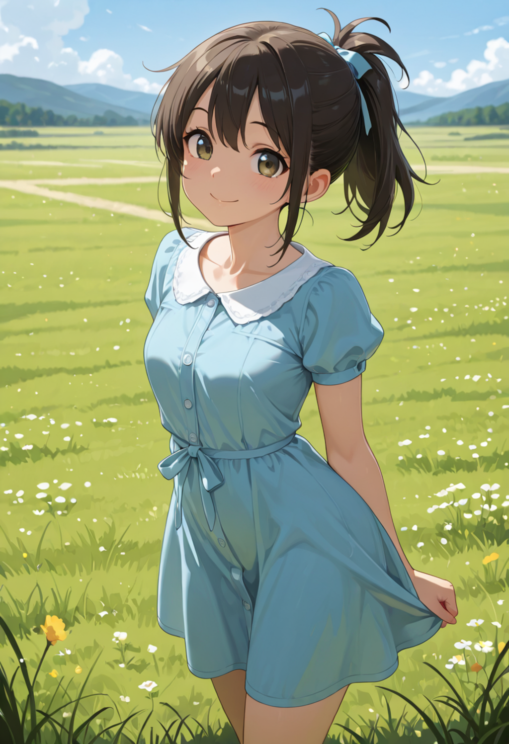 青空とワンピース