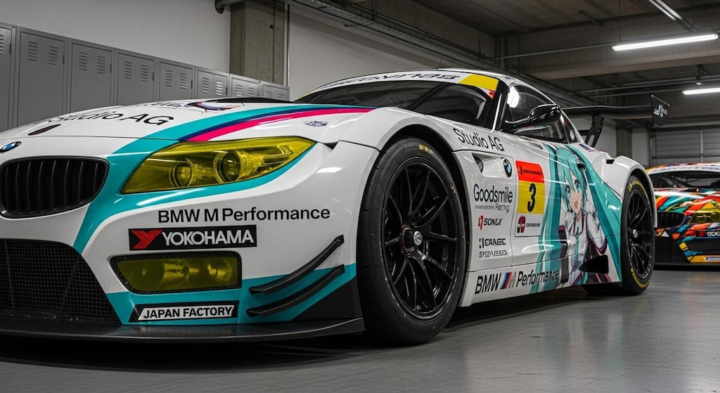 BMWZ4初音ミクレーシングカー