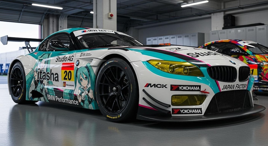 BMWZ4初音ミクレーシングカー