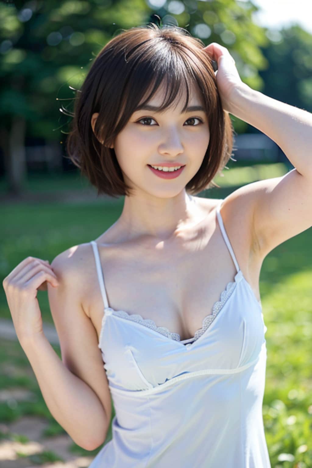 夏の日のお姉さん