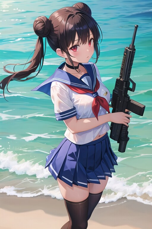 セーラー服と機関銃？何それ？