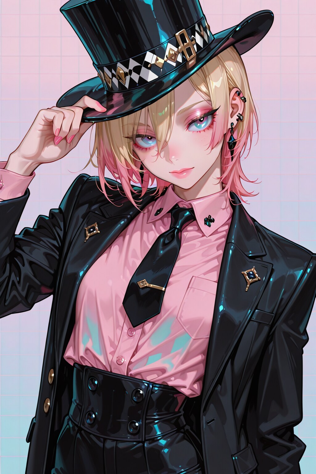 シルクハット | の人気AIイラスト・グラビア