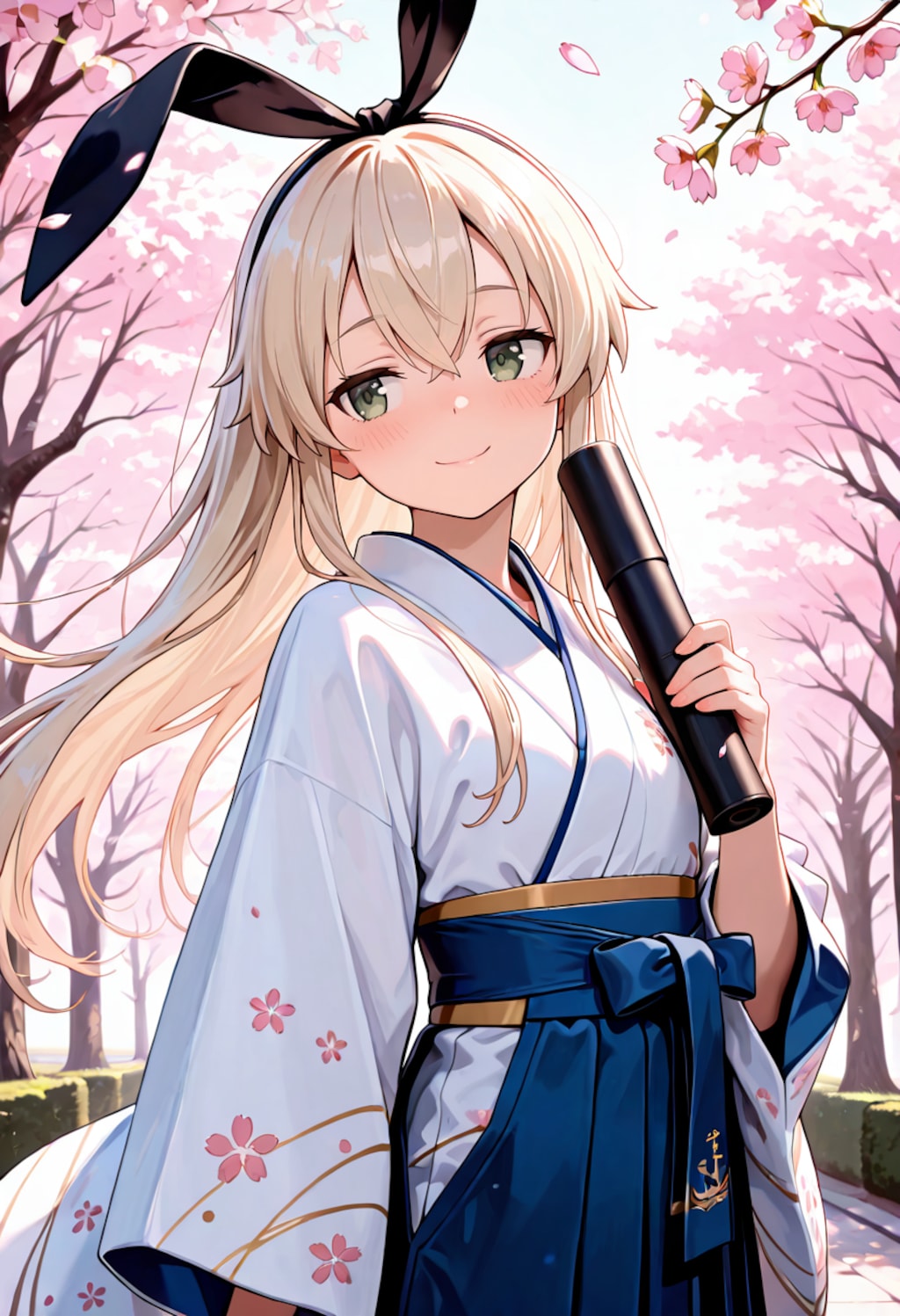 着せ替え島風　卒業式