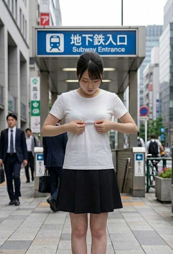 ブラジャーのカップのズレ直し