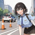 フェティシズム　〜制服偏愛〜15 交通取り締まり🚨 4枚目