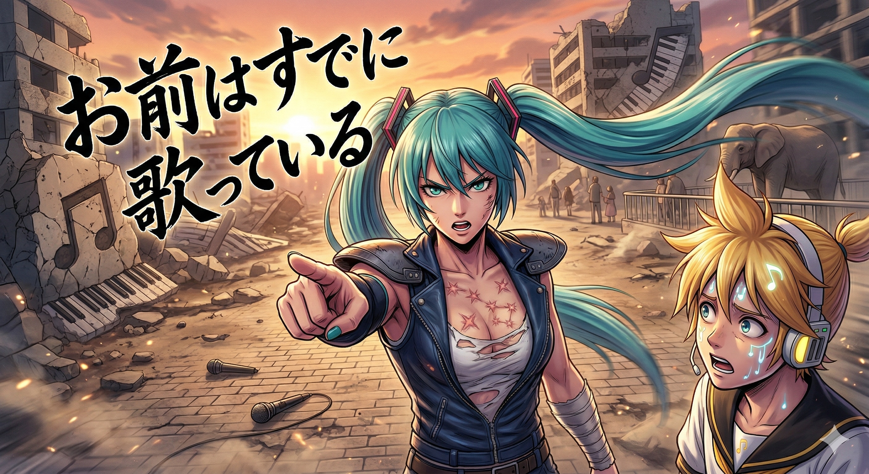 北斗のミクさん💥