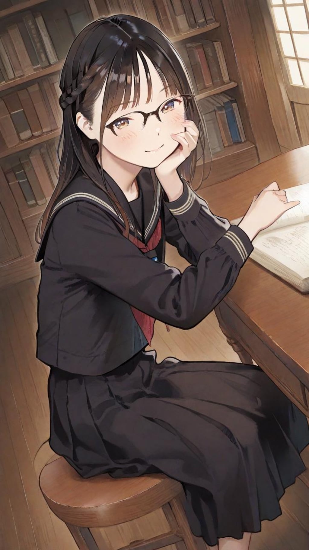 図書館ではお静かに