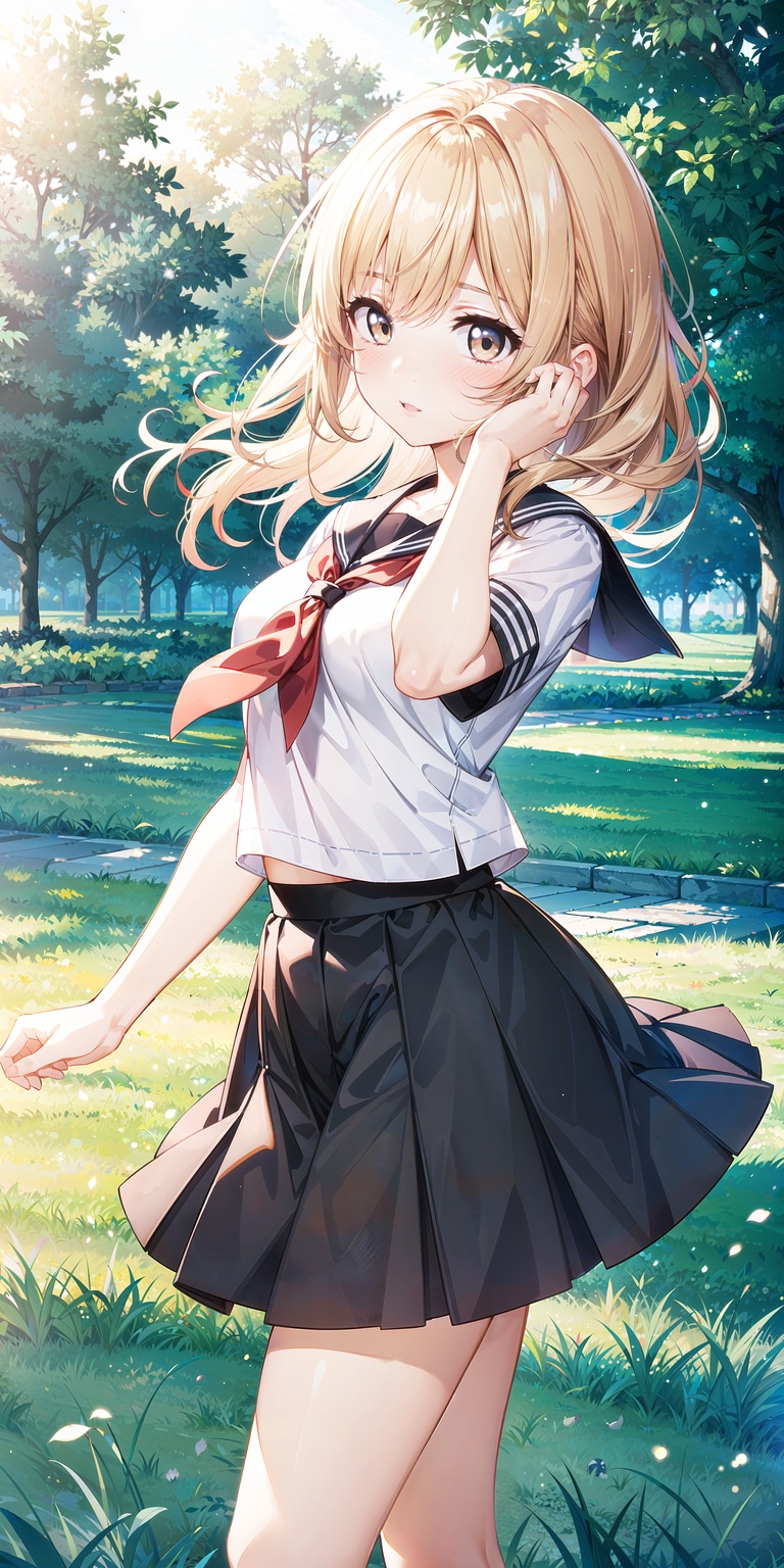 制服少女 154 | の人気AIイラスト・グラビア
