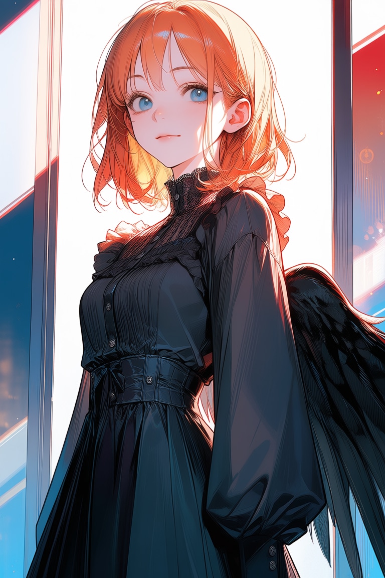 ゴスロリと翼 | の人気AIイラスト・グラビア