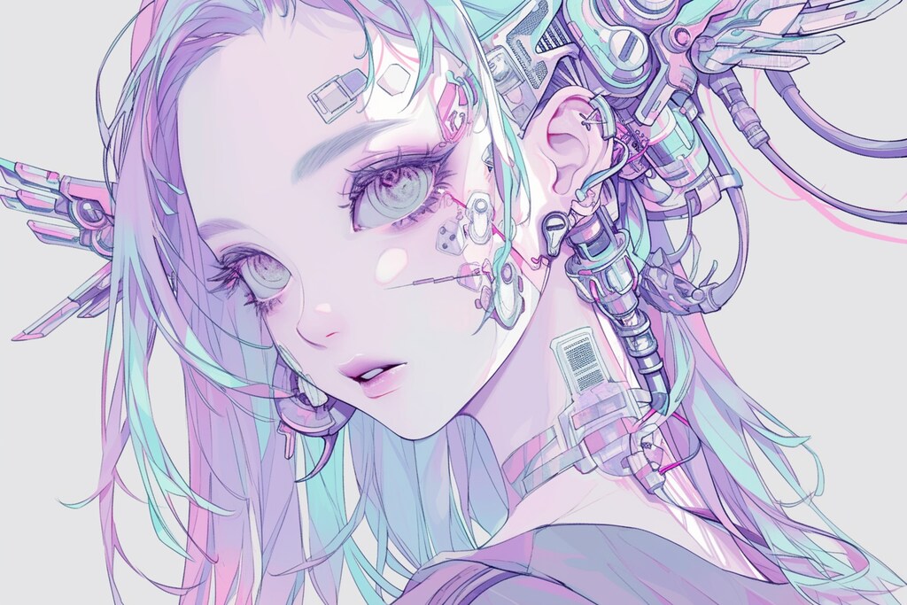 Mechanical / Pale #1