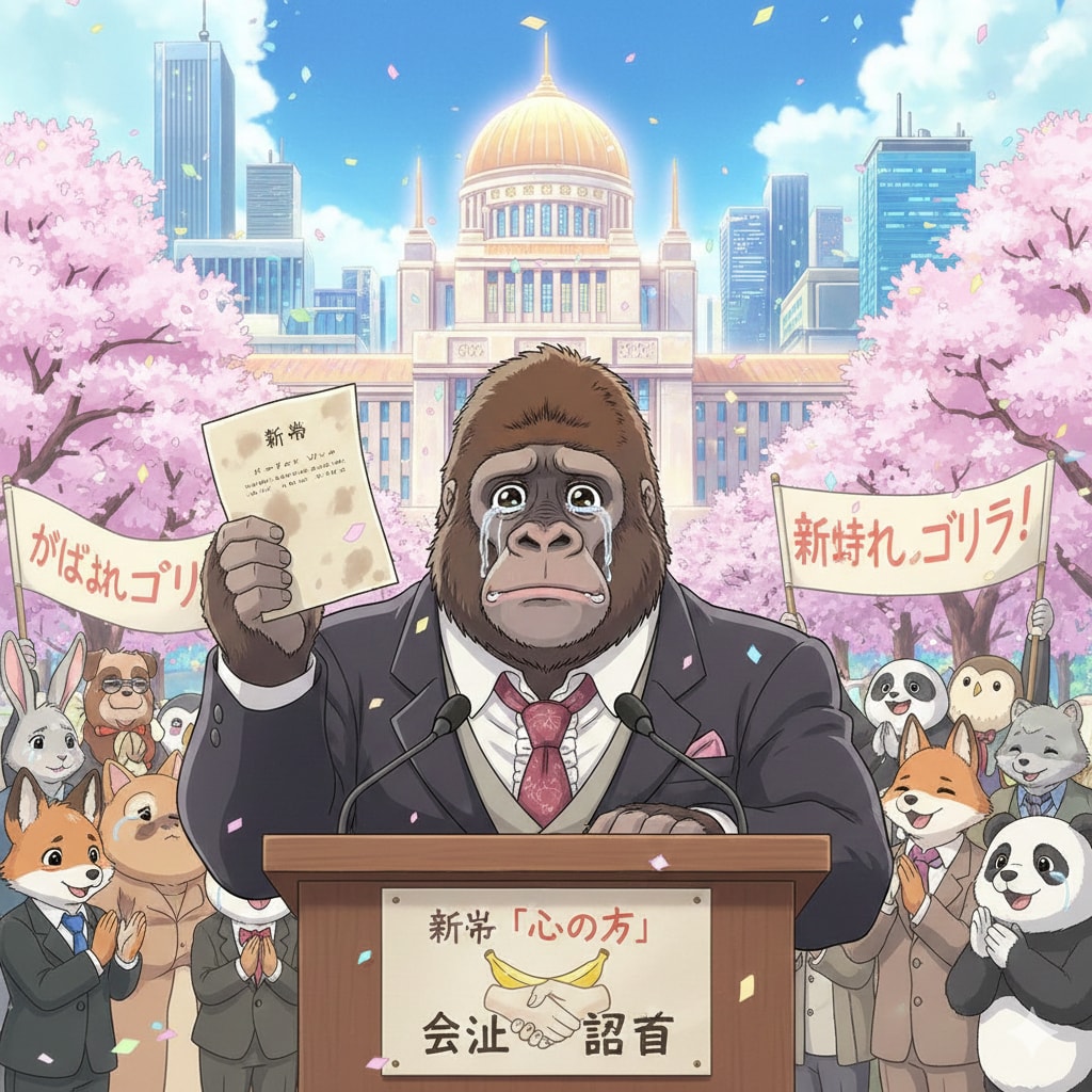 新党を結成するセンチメンタルゴリラ