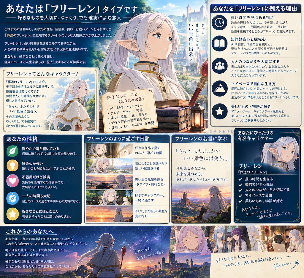 チャッピーによる私の生成活動レポート