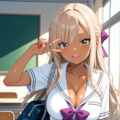 白＆黒ギャル 2枚目