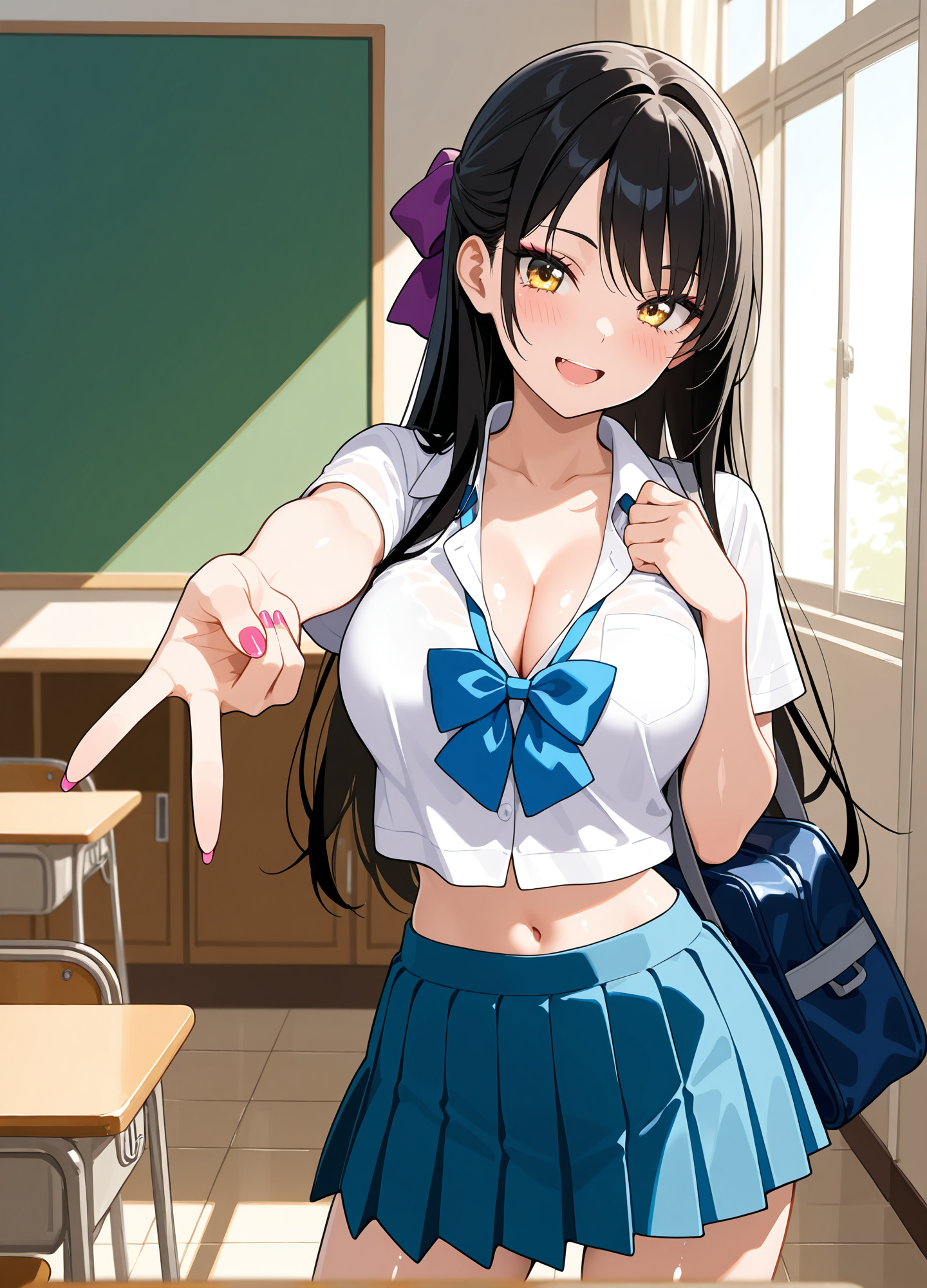 白＆黒ギャル