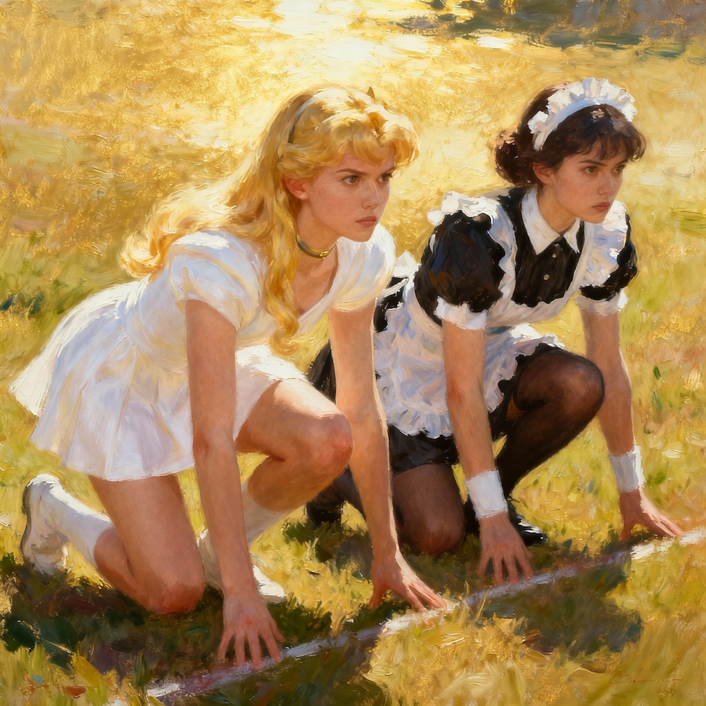 姫とメイドの真剣勝負