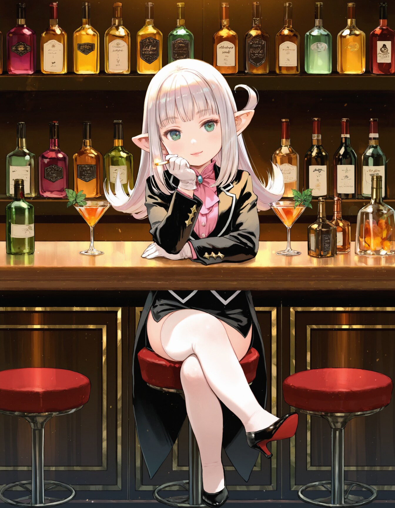 Midnight Temptation | の人気AIイラスト・グラビア