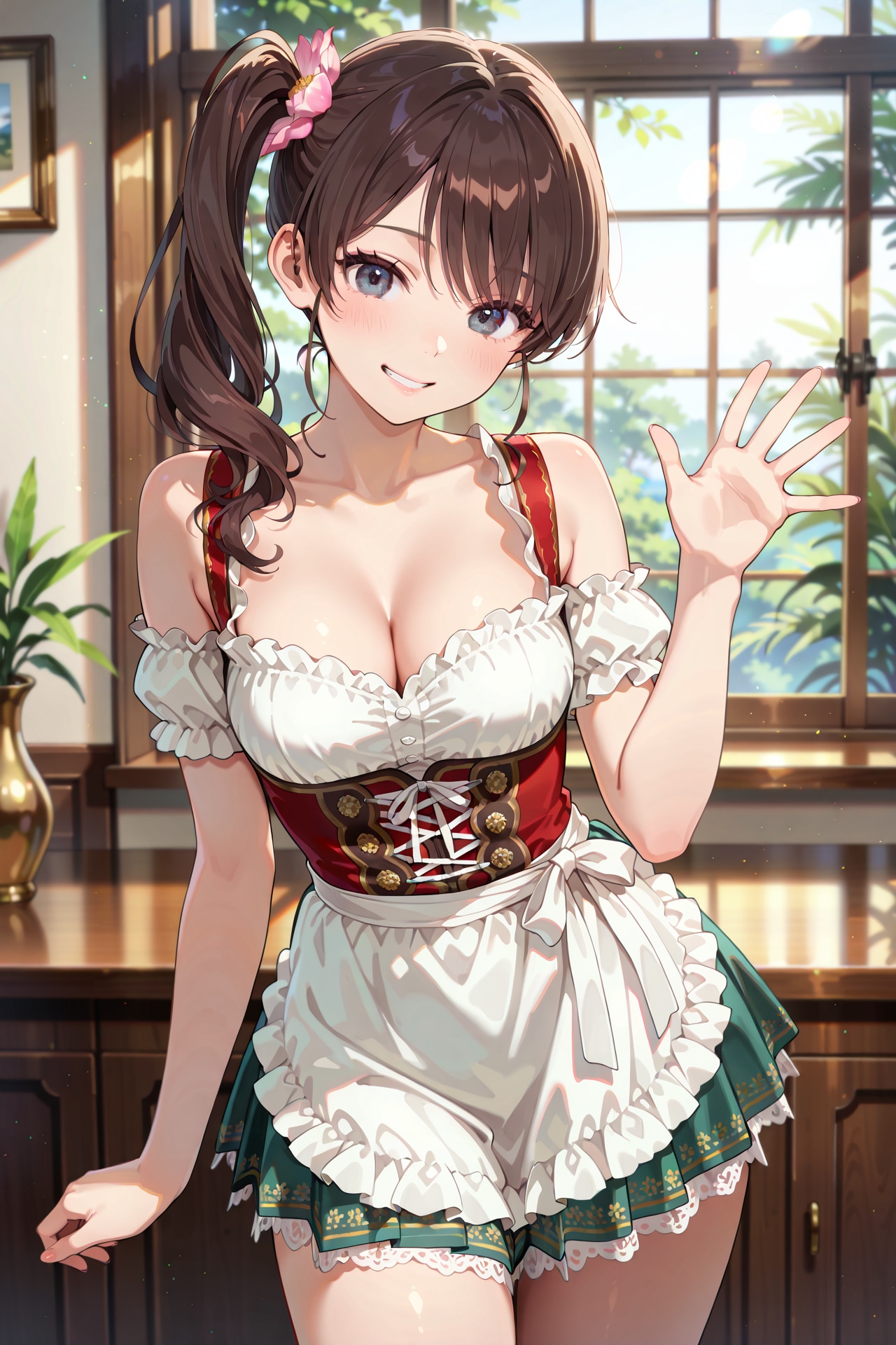 【撮影会】洋館のディアンドル娘 Z624